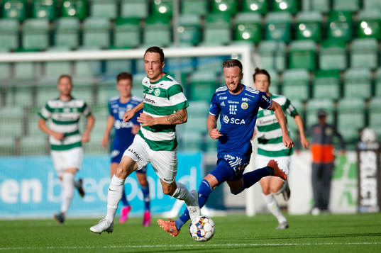 Västerås Filip Tronét och Sundsvalls Robert Lundström
