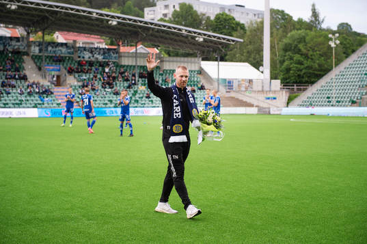 under fotbollsmatchen i Superettan mellan GIF Sundsvall och