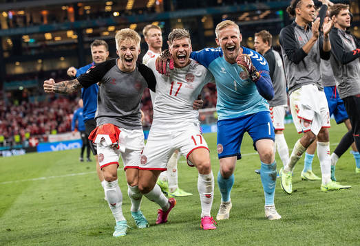 Daniel Wass, Danmark, Jens Stryger Larsen, Danmark and