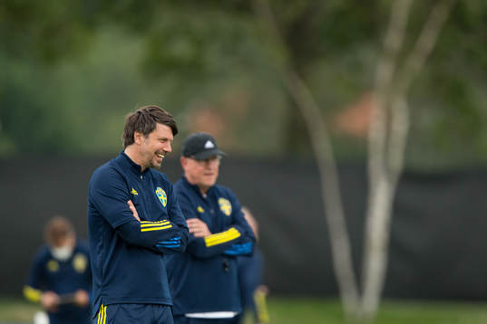Sports psychologist Daniel Ekvall of the Swedish national