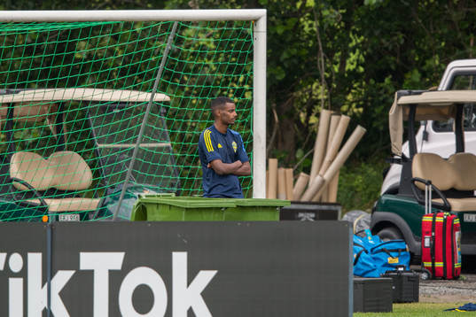 Alexander Isak of the Swedish national football team is