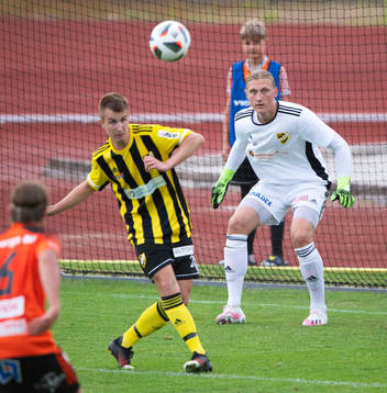 IFK Hässleholms Isak Olsson och Carl Lundahl Persson  i