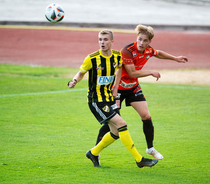 IFK Hässleholms Elliot Nilsson  i matchen i div. 2 mellan