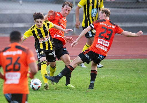IFK Hässleholms Armin Culum  i matchen i div. 2 mellan