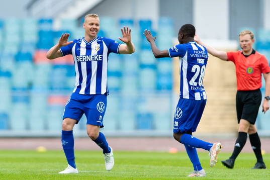 IFK Göteborgs Kolbeinn Sigthorsson jublar
