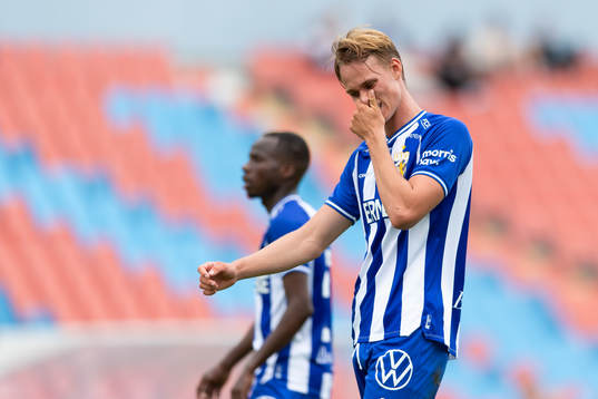 IFK Göteborgs Oscar Vilhelmsson deppar