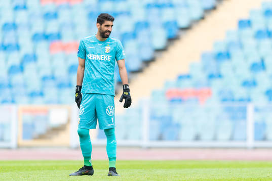 IFK Göteborgs målvakt Giannis Anestis