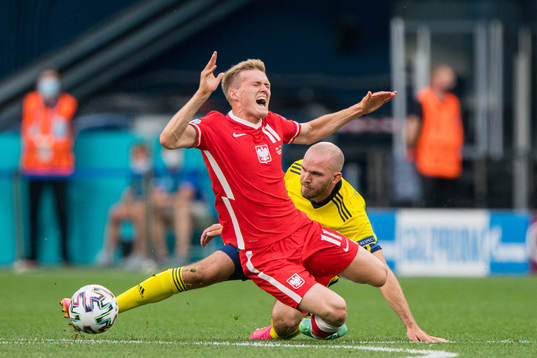 Karol Swiderski of Poland and Marcus Danielson of Sweden