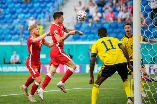Robert Lewandowski of Poland