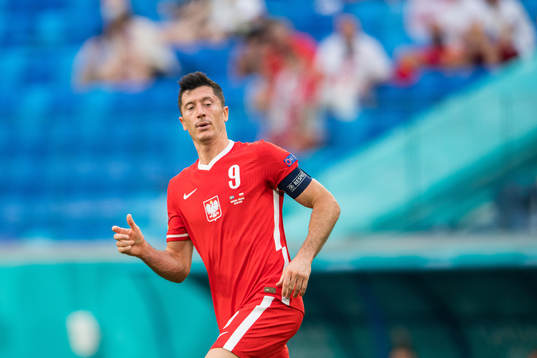 Robert Lewandowski of Poland