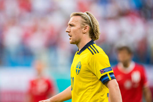 Emil Forsberg of Sweden