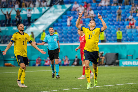 Viktor Claesson of Sweden celebrates