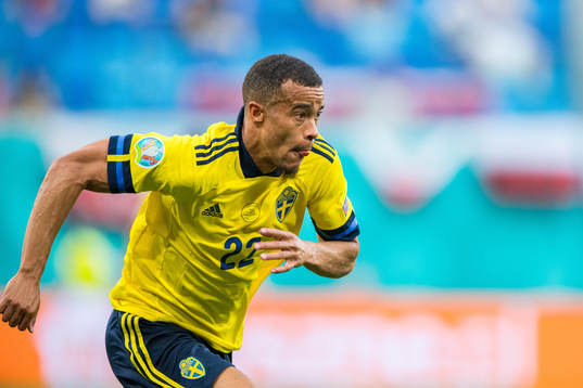 Robin Quaison of Sweden