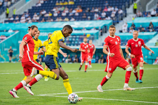 Alexander Isak of Sweden