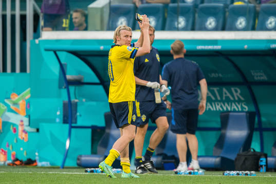 Emil Forsberg of Sweden