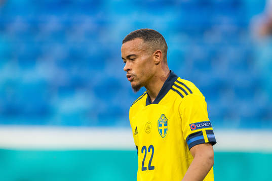 Robin Quaison of Sweden
