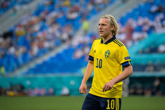 Emil Forsberg of Sweden