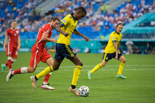 Alexander Isak of Sweden