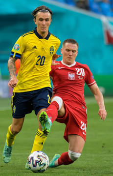 Kristoffer Olsson of Sweden and Piotr Zielinski of Poland