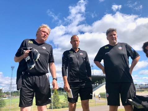 Jörgen Lennartsson, Mattias Lindström och Lino Boriero,