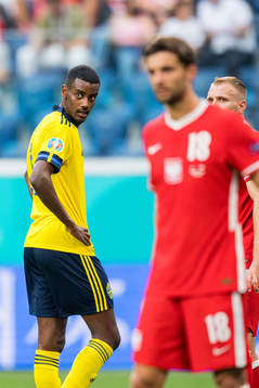 Alexander Isak of Sweden