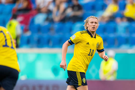Emil Forsberg of Sweden