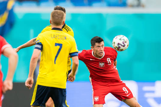 Robert Lewandowski of Poland