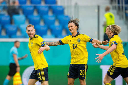 during the UEFA Euro 2020 Football Championship match