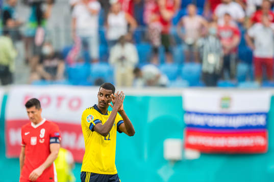 Alexander Isak of Sweden