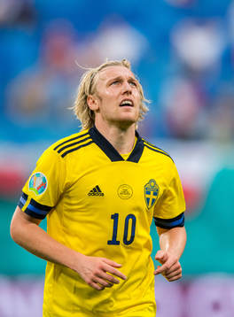 Emil Forsberg of Sweden
