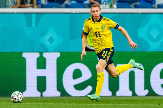 Dejan Kulusevski of Sweden