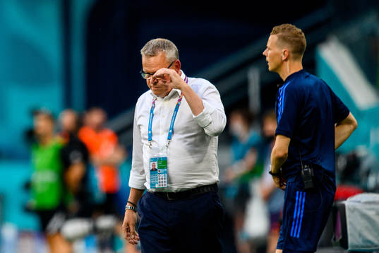Head coach Janne Andersson of Sweden
