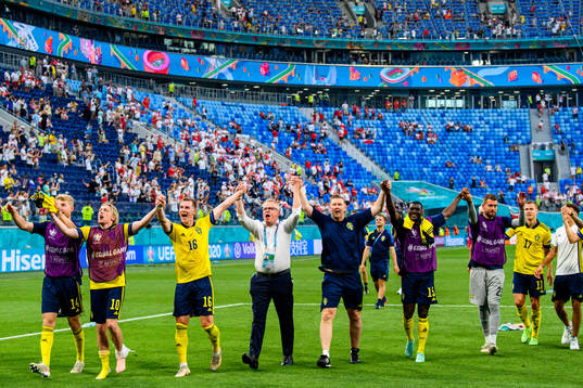 during the UEFA Euro 2020 Football Championship match
