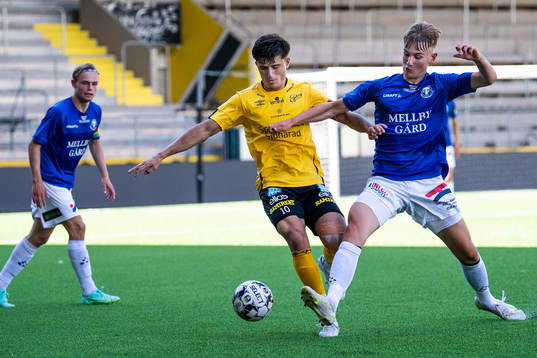 Elfsborgs Besfort Zeneli och Trelleborgs Lukas Minter