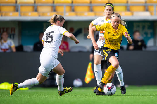 Bläddra bland fler bilder av Fotboll, dam, träningsmatch, Elfsborg - Häcken