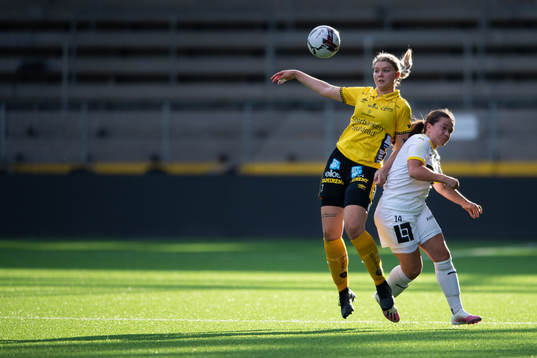 Elfsborgs Elin Dahl och Häckens Astrid Hedeås