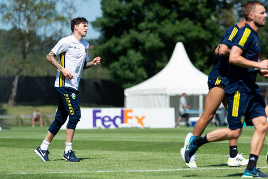 Victor Nilsson Lindelöf of the Swedish national football