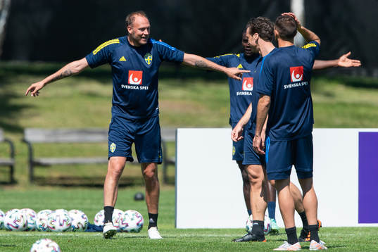 Andreas Granqvist of the Swedish national football team at