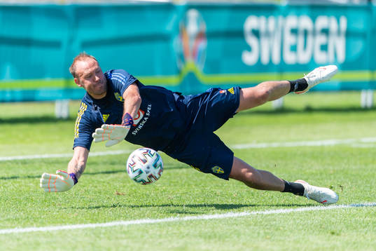 Andreas Granqvist of the Swedish national football team at
