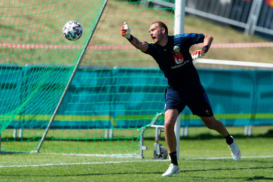 Andreas Granqvist of the Swedish national football team at