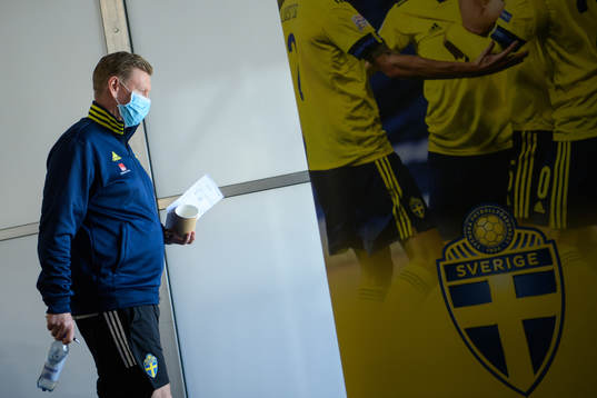 Assistant coach Peter Wettergren of the Swedish national