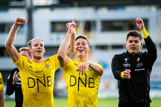 Gjermund Åsen, Fredrik Krogstad and Pål Andre Helland of