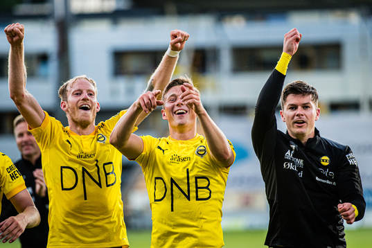 Gjermund Åsen, Fredrik Krogstad and Pål Andre Helland of