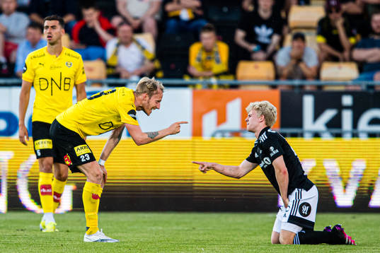 Gjermund Åsen of Lillestrøm and Edvard Sandvik Tagseth of