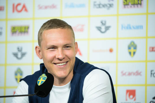 Ludwig Augustinsson of the Swedish national football team