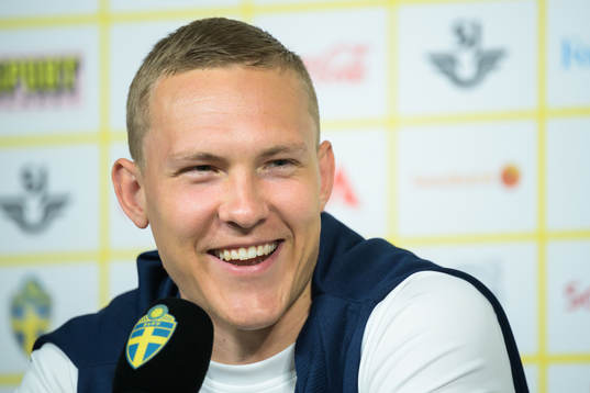 Ludwig Augustinsson of the Swedish national football team