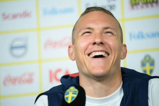 Ludwig Augustinsson of the Swedish national football team