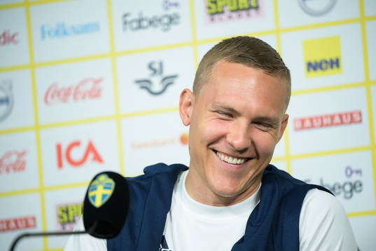 Ludwig Augustinsson of the Swedish national football team