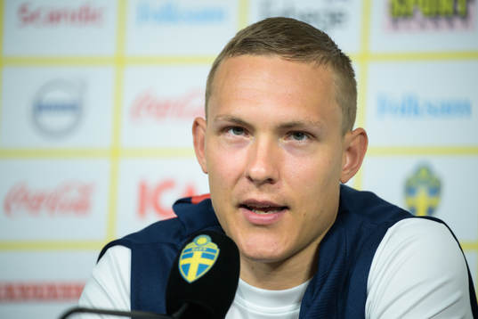 Ludwig Augustinsson of the Swedish national football team