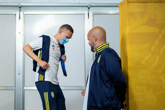 Ludwig Augustinsson of the Swedish national football team